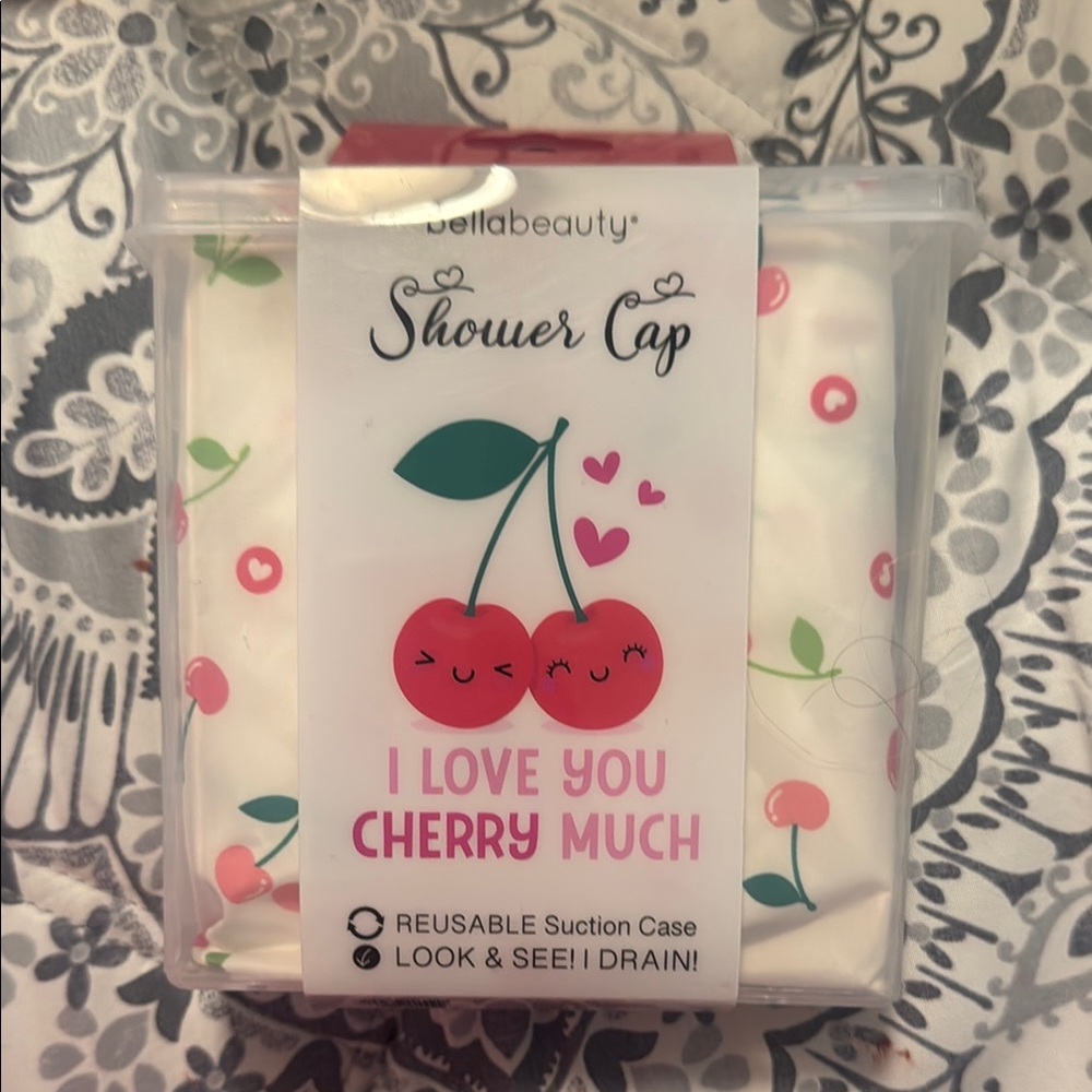 🍒 Cherry Shower Cap 🍒